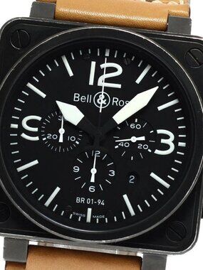 Bell＆Ross Aviation BR01-94 Date Chronograph Automatic Men's Watch_